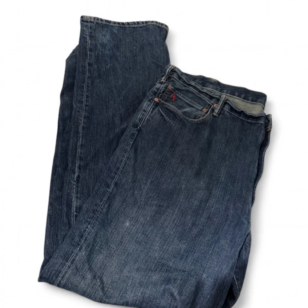 Polo Ralph Lauren 44T/36 Men’s Y2K Dark Wash Straight Leg Jeans RL Logo